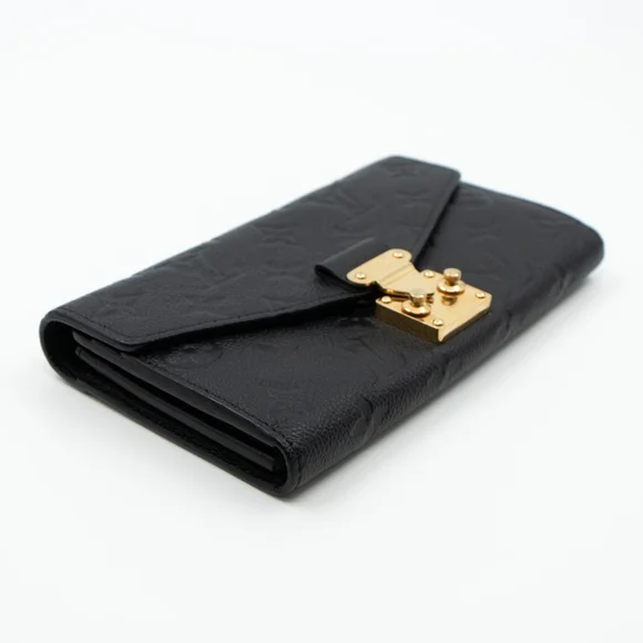 Louis Vuitton Metis Wallet Monogram LV Empreinte Black In EXCELLENT CONDITION - Picture 6 of 16